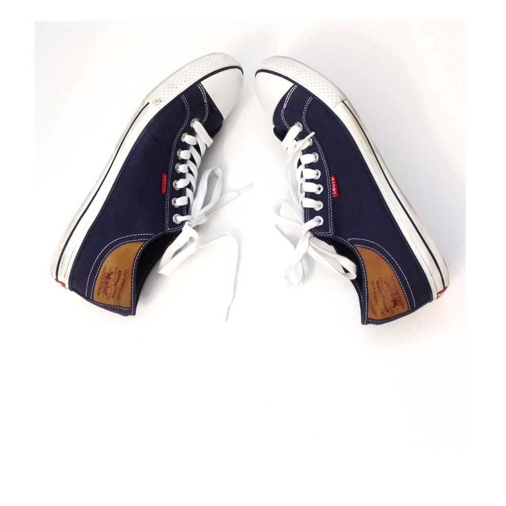 Levi's Stan Buck Men's Sneakers Navy White Tennis